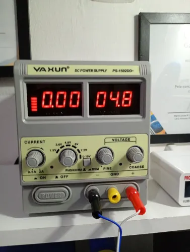 Fonte de Alimentação Yaxun PS-1502DD+ NOVA - Nunca Usada