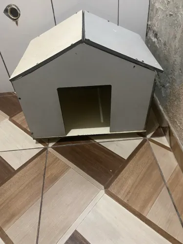 Casinha de Cachorro em MDF Artesanal - Pequeno e Médio Porte