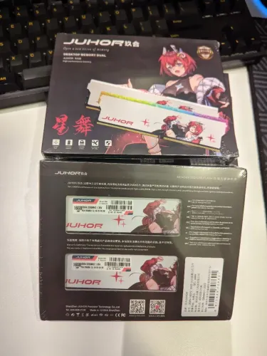 Memória ram juhor 16x2 32gigas DDR4 CL16 3200mhz Pc gamer novas lacradas