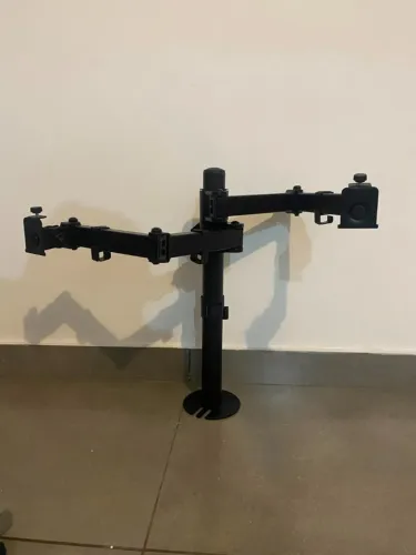 Suporte Monitor e Notebook/Monitor Fixo ou Morsa - Usado