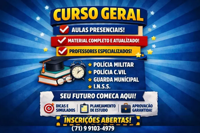 Curso preparatório para concu