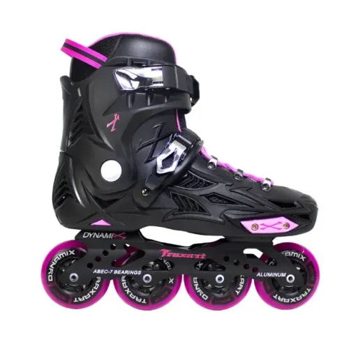 PATINS INLINE INTERMEDIÁRIO COM PROTETORES E FREIO