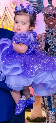 Vestido festa infantil
