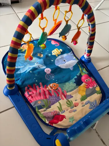 Tapete de atividades infantil com música