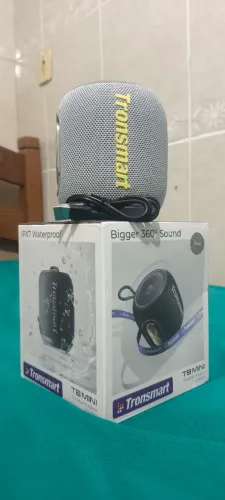 Tronsmart T8 mini 16W Caixa de som Bluetooth portátil a prova D'água (VALOR NEGOCIÁVEL)