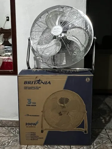Circulador De Ar Britânia C50-200W