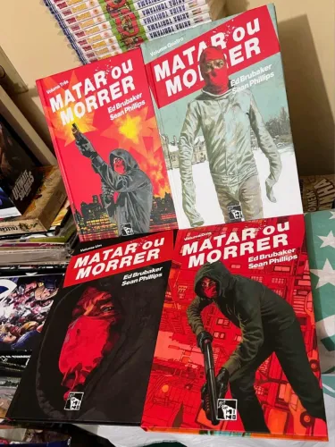 Matar ou morrer Ed Brubaker e Sean Phillips editora mino completa em 4 edições 