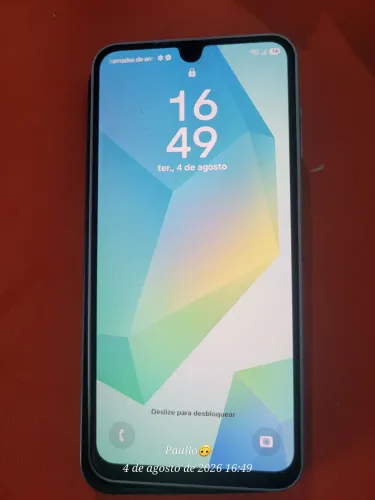 Samsung A16 5G novo com 7 meses de uso 128gb com 4 gb de ram