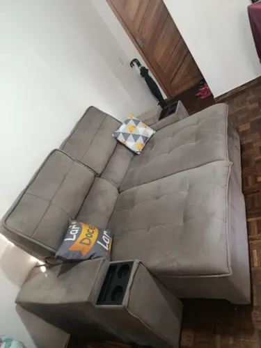 Sofá retrátil 4 lugares