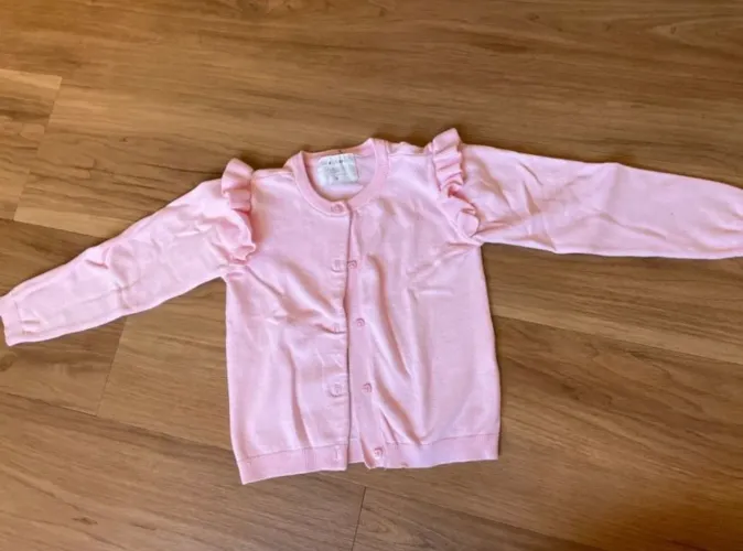 Casaco tricot infantil 
