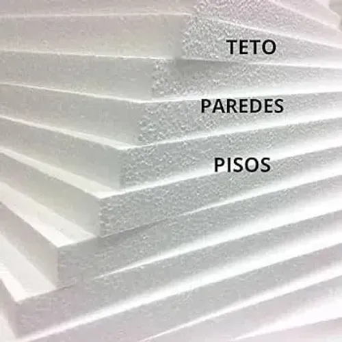 ISOPOR EPS ANTI-CHAMAS PARA FORROS E PAREDES