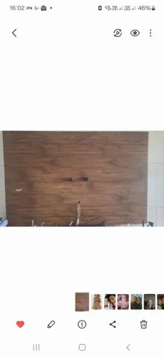 Painel de Madrira medindo 180 x 120 largura