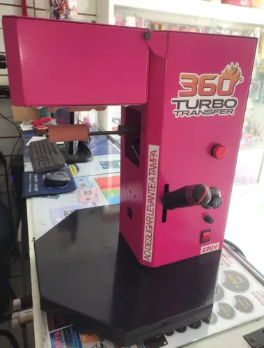 Transfer Giro 360 - Personalização Laser 