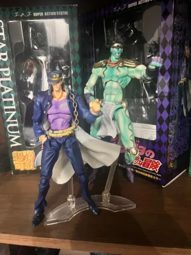 Action Figure Jotaro e star platinum sas figure jojo