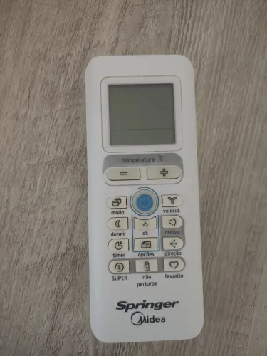 Controle Springer Midea split