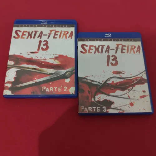 Blu-ray Sexta-Feira 13 - Parte 2 e Sexta-Feira 13 - Parte 3 - Original Paramount