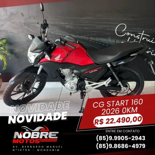 CG 160 START 2026 0KM