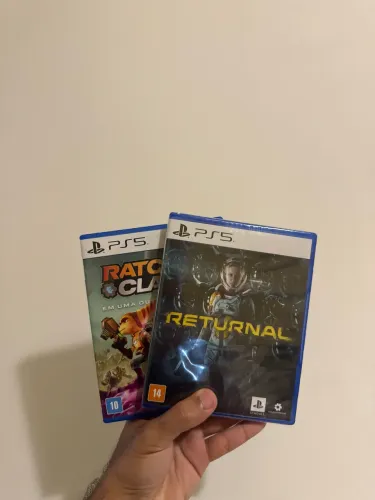 Jogo PS5 - ratchet clank + returnal 