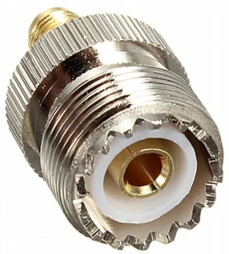 2 Conector Sma Femea X So239 Femea Adaptador De Ht Baofeng Quansheng Abbree Knup Pofung