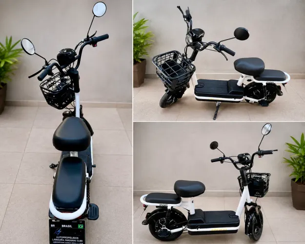 Bicicleta Elétrica 800w Bateria Litio Máx. 32km