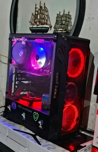 PC Gamer SETUP Completo i7 32GB RX 550 4GB SSD 