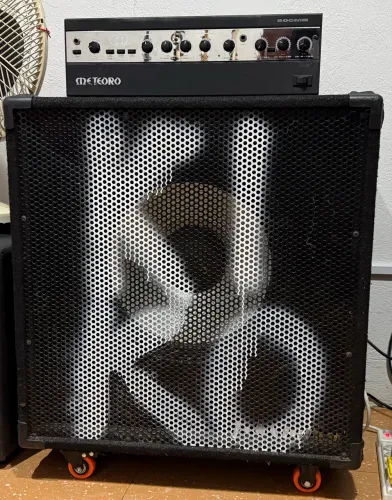 Amplificador Meteoro MB 800 + Caixa Teksound 