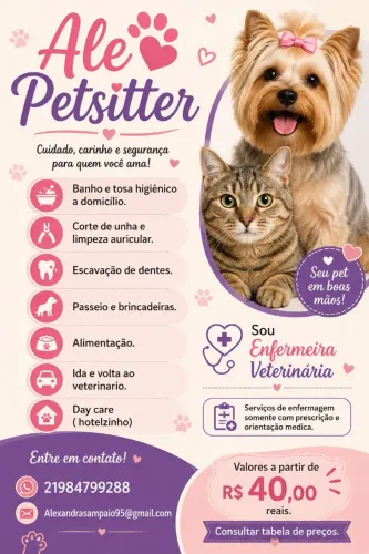 Pet Sitter e Dogwalker
