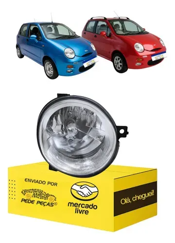 Farol Chery Qq 2011 2012 2013 2014 2015 Novo L.d Direito/passageiro