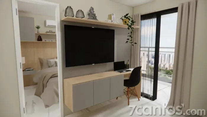 Apartamento, Aldeota, 1 Quarto