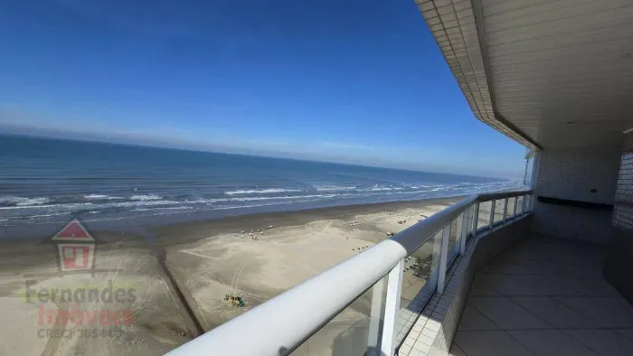 Apartamento frente mar com 3 dormitórios à venda parcelamento direto 172 m² por R$ 1.939.0