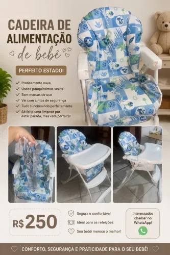 Cadeirinha de alimentação