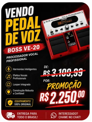 VENDO PEDA DE VOZ