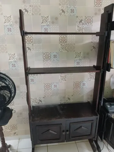Estante de madeira antiga!