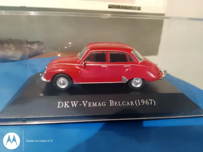 Carrinho miniatura esc.:1:43