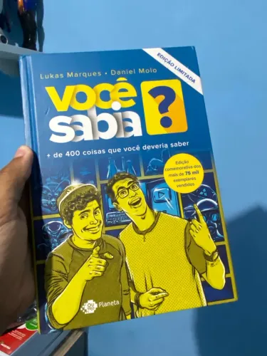 Livro Você Sabia edição limitada