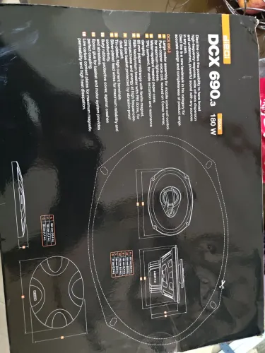 Alto-falante hertz dcx 690.3 180w coaxial par