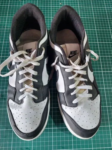 Tênis Nike Panda Preto e Branco - Nº 44 - Praticamente Novo