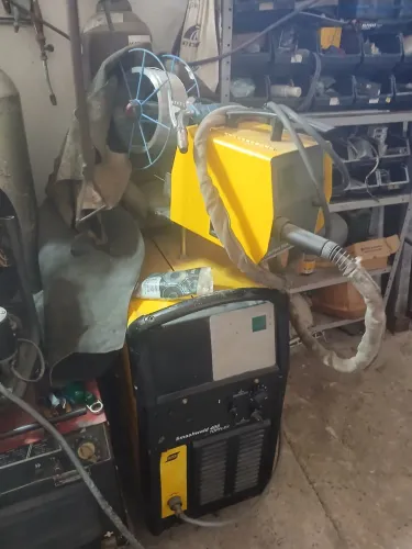 Máquina de solda esab topflex 408 