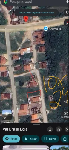 Terreno no caminho pra pipa