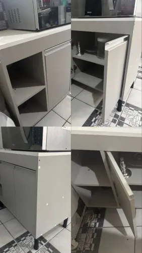 Armário pra micro-ondas- praticamente novo 