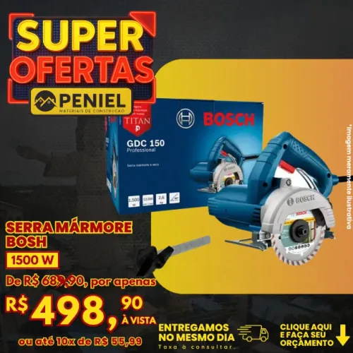 Serra Mármore Bosch 1500W