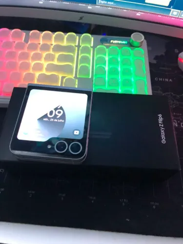 Zflip 6 256 GB caixa e NF