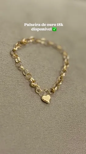 Pulseira ouro