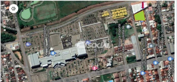 Terreno à venda, 854 m² por R$ 900.000,00 - Embratel - Porto Velho/RO