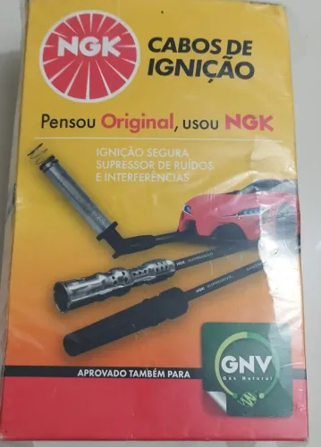 Kit Cabos + Velas NGK Original Ford Sigma 1.6 16V
