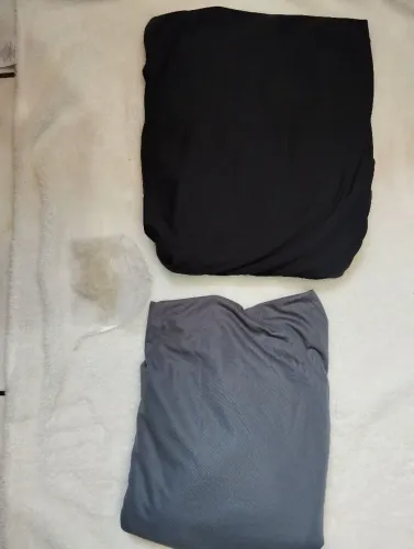 Dois Fundos Infinitos: Preto e Prata + Suporte para fundo infinito **Fotografia**