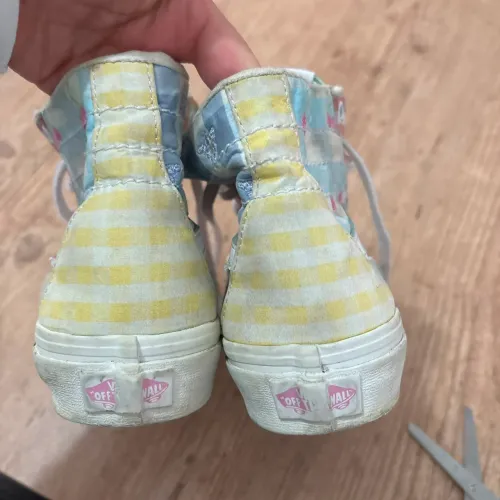 tênis vans sk8-hi x cherry checkerboard 35