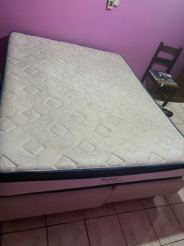 Cama box casal