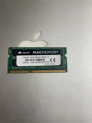 Memória RAM Corsair Mac Memory 8GB DDR3 1600MHz para MacBook / iMac