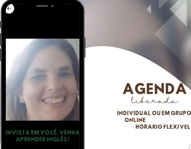 Professora de Inglês- aula online. Aprender Inglês não é tão complicado assim....